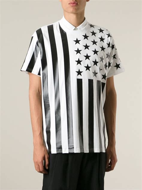 givenchy stars and stripes shirt|Luxury T.